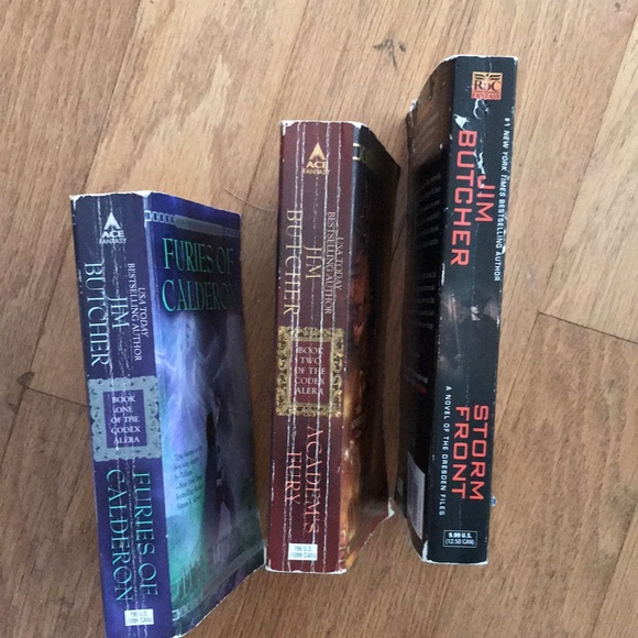 Jim Butcher books bundle of 3 - Picture 3 of 9